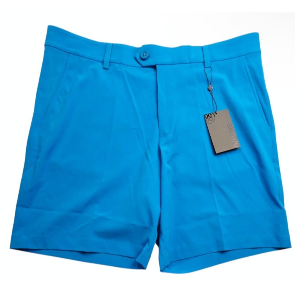 G/Fore Maverick Men Golf Shorts 40 Blue New Stretch Performance 8" GMR000001